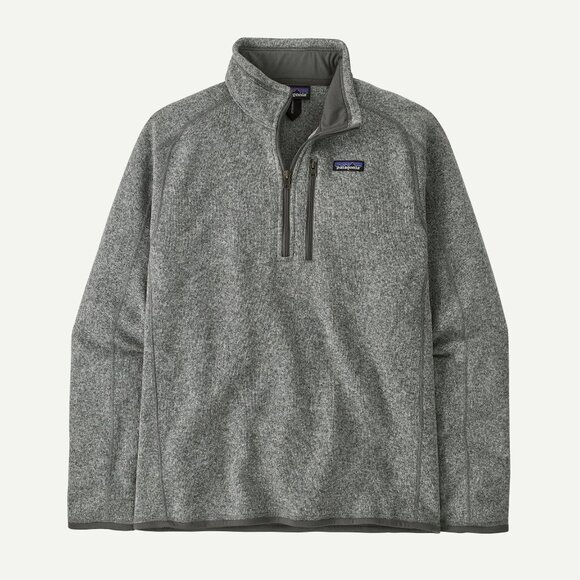Patagonia Men's Better Sweater 1/4 Zip in Grey - Picture 1 of 3